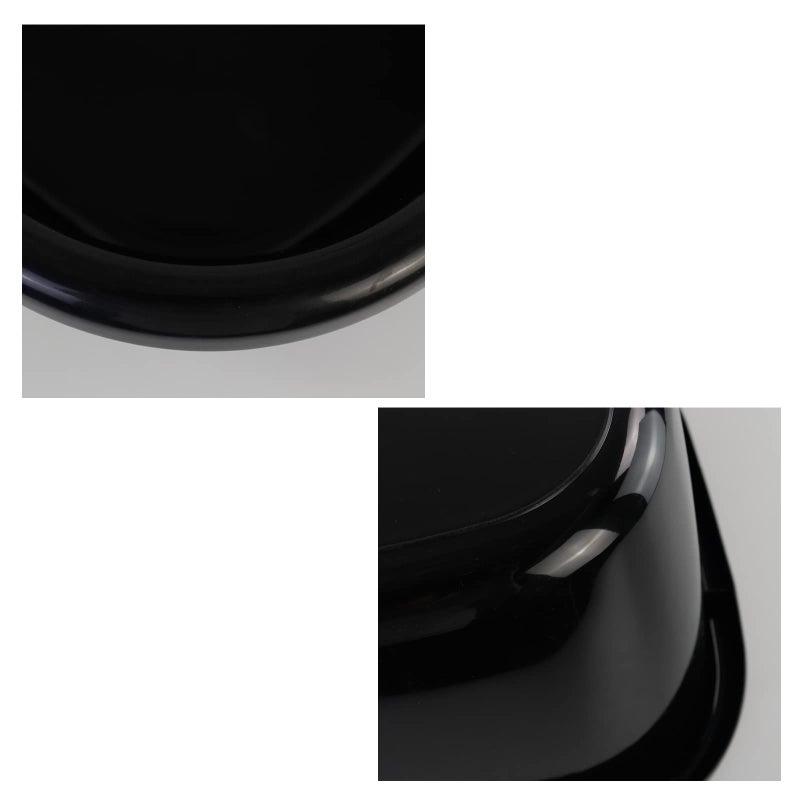 Qskely 3-PACK 16 Quart Plastic Wash Basin/Dish Pan Tub, Black - Image 3